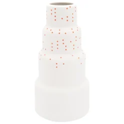 1616 / arita japan SB vas, hög, röda prickar
