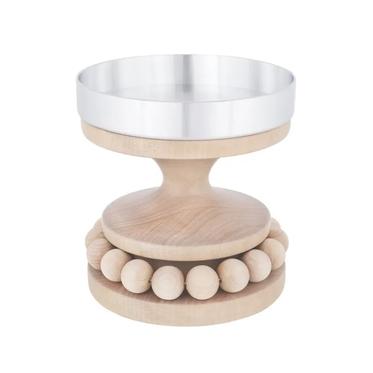 Aarikka Ruustinna ljusstake, lackad trä