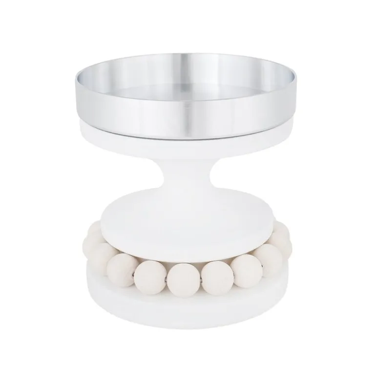 Aarikka Ruustinna ljusstake, vit