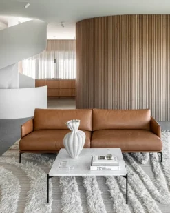 Adea Baron soffa, anilinläder