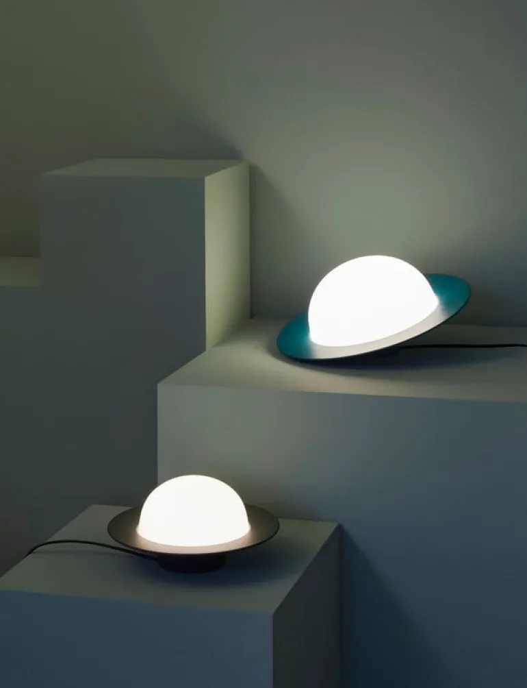 AGO Alley Still bordslampa, liten, grå