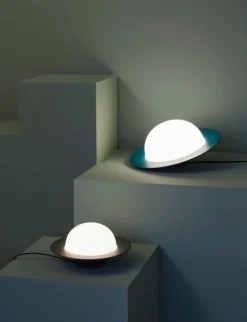 AGO Alley Still bordslampa, dimbar, liten, grön