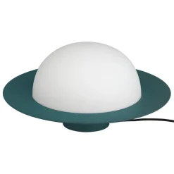 AGO Alley Still bordslampa, dimbar, stor, grön