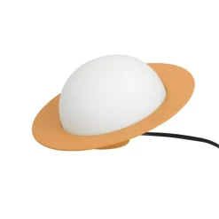 AGO Alley Tilt bordslampa, dimbar, liten, senap