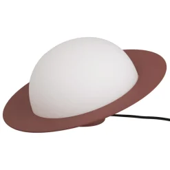 AGO Alley Tilt bordslampa, dimbar, stor, vinröd