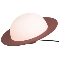 AGO Alley Tilt bordslampa, dimbar, stor, vinröd