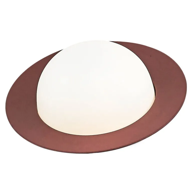 AGO Alley Tilt bordslampa, dimbar, stor, vinröd