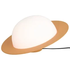 AGO Alley Tilt bordslampa, dimbar, stor, senap