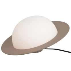 AGO Alley Tilt bordslampa, dimbar, stor, lergrå