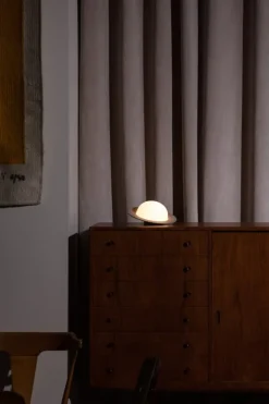 AGO Alley Tilt bordslampa, dimbar, liten, mörkblå