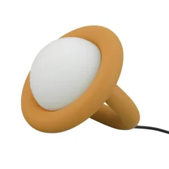 AGO Balloon bordslampa, dimbar, senap