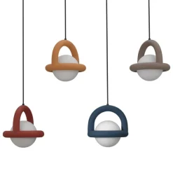 AGO Balloon pendellampa, dimbar, senap