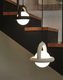 AGO Balloon pendellampa, dimbar, grön