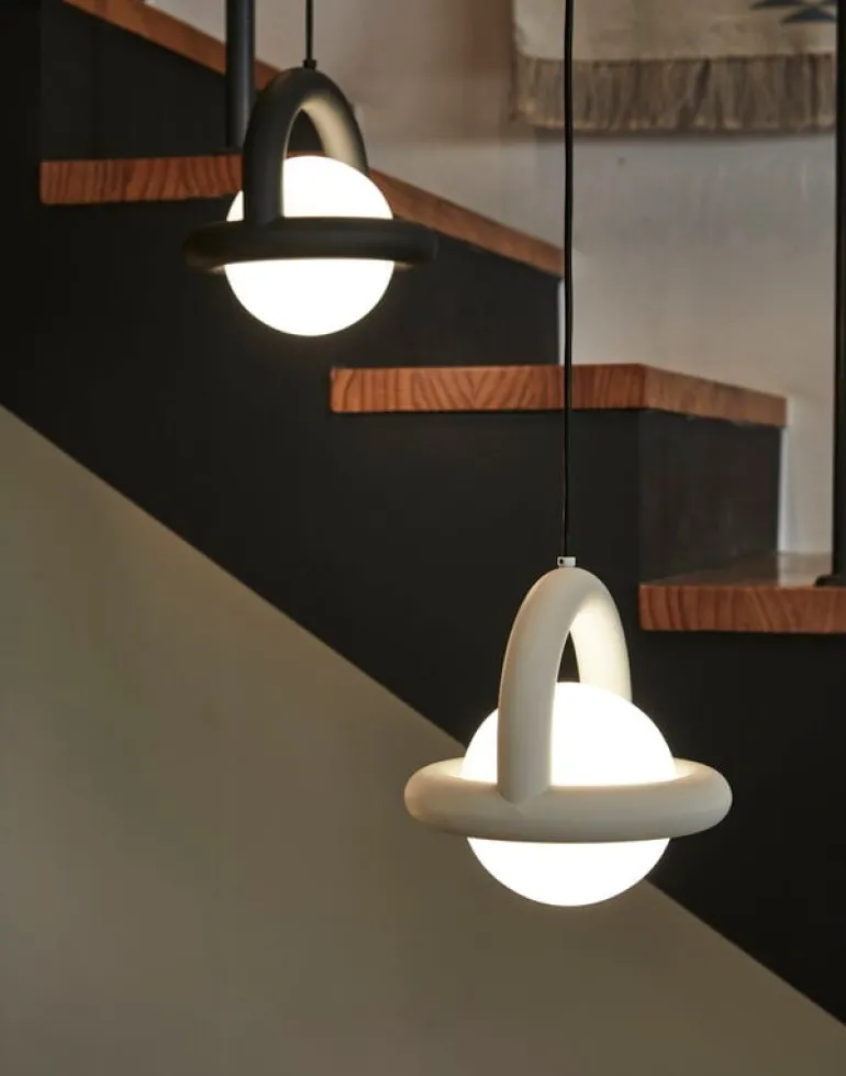 AGO Balloon pendellampa, dimbar, grön