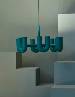 AGO Cirkus takkrona, stor, grön