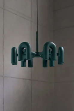 AGO Cirkus takkrona, stor, grön