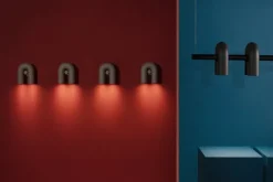 AGO Cirkus vägglampa, charcoal