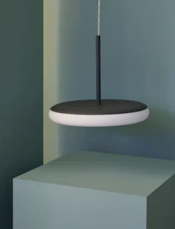 AGO Mozzi pendellampa, dimbar, stor, äggvit