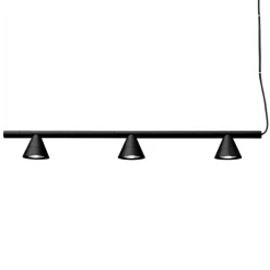 AGO Probe pendellampa, spot, svart