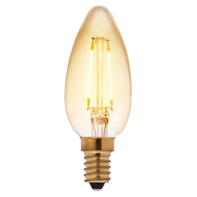Airam LED Decor Amber kronljuslampa 5W E14 400lm, dimbar