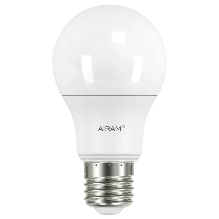 Airam LED standardlampa A60, 7,3W E27 4000K 806lm, dimbar