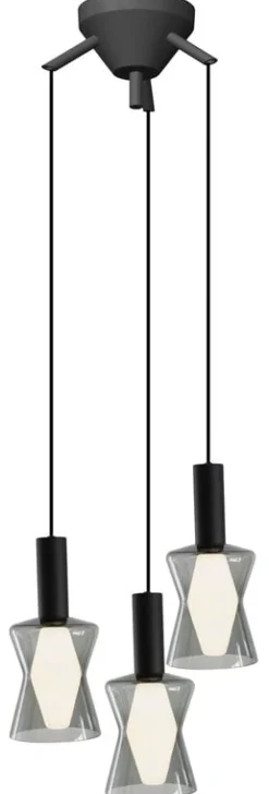 Airam Takkupa med 3 uttag, svart