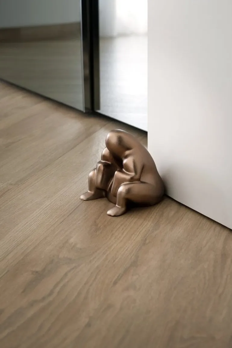 Alessi Dédé dörrstopp, svart