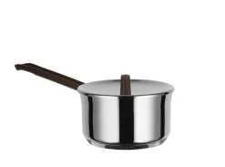 Alessi Edo kastrullset, 4 kastruller med 3 lock