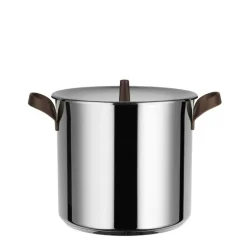 Alessi Edo kastrullset, 4 kastruller med 3 lock