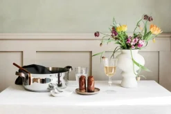 Alessi Edo låg gryta med handtag 28 cm, 5 l