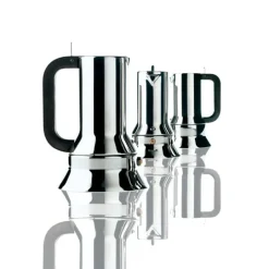 Alessi Espresso 9090 espressobryggare, 6 koppar