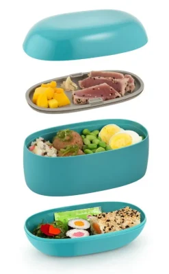 Alessi Food à porter lunchlåda, röd