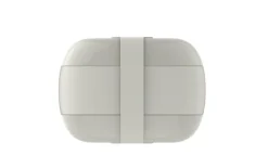 Alessi Food à porter lunchlåda, ljusgrå