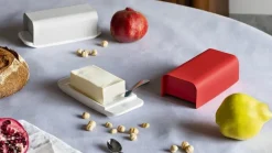 Alessi Mattina brödlåda, grå