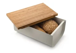 Alessi Mattina brödlåda, grå