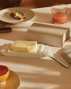 Alessi Mattina smörask, grå