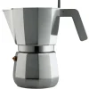 Alessi Moka espressomaskin, 9 koppar