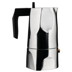 Alessi Ossidiana espressomaskin, 3 koppar