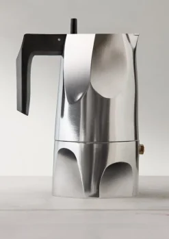Alessi Ossidiana espressomaskin, 3 koppar
