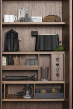 Alessi Plissé brödrost, svart