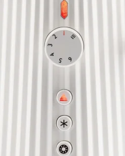 Alessi Plissé brödrost, vit