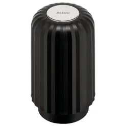 Alessi Plissé kapselkross, svart