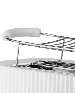 Alessi Plissé Long brödrost, svart