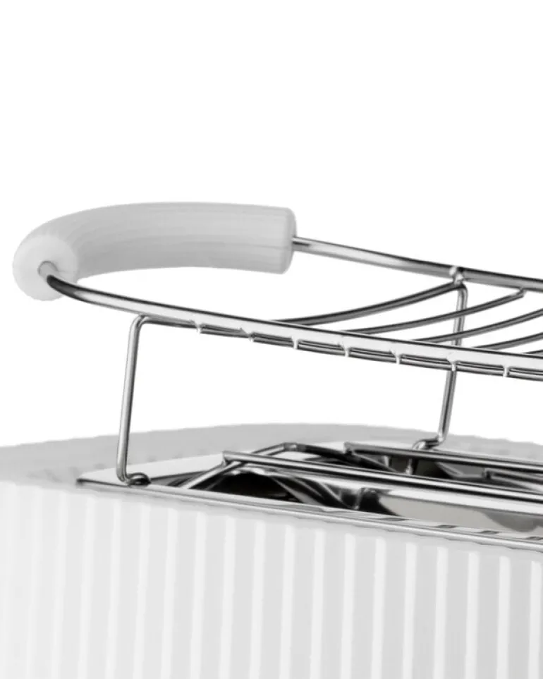 Alessi Plissé Long brödrost, grön