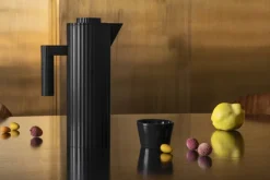 Alessi Plissé termoisolerad kanna, svart