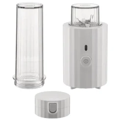 Alessi Plissé vattenflaska med piplock, vit