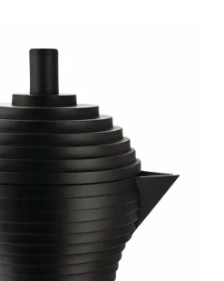 Alessi Pulcina espressobryggare, 6 koppar, svart