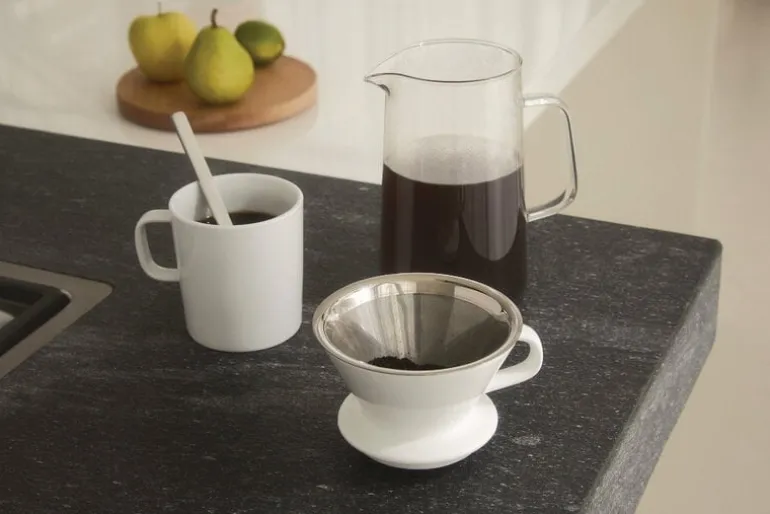 Alessi Slow Coffee filter och kanna