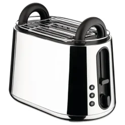 Alessi Toru brödrost, rostfritt stål - svart