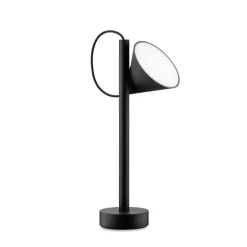 Alessi Tsumiki bärbar bordslampa, svart